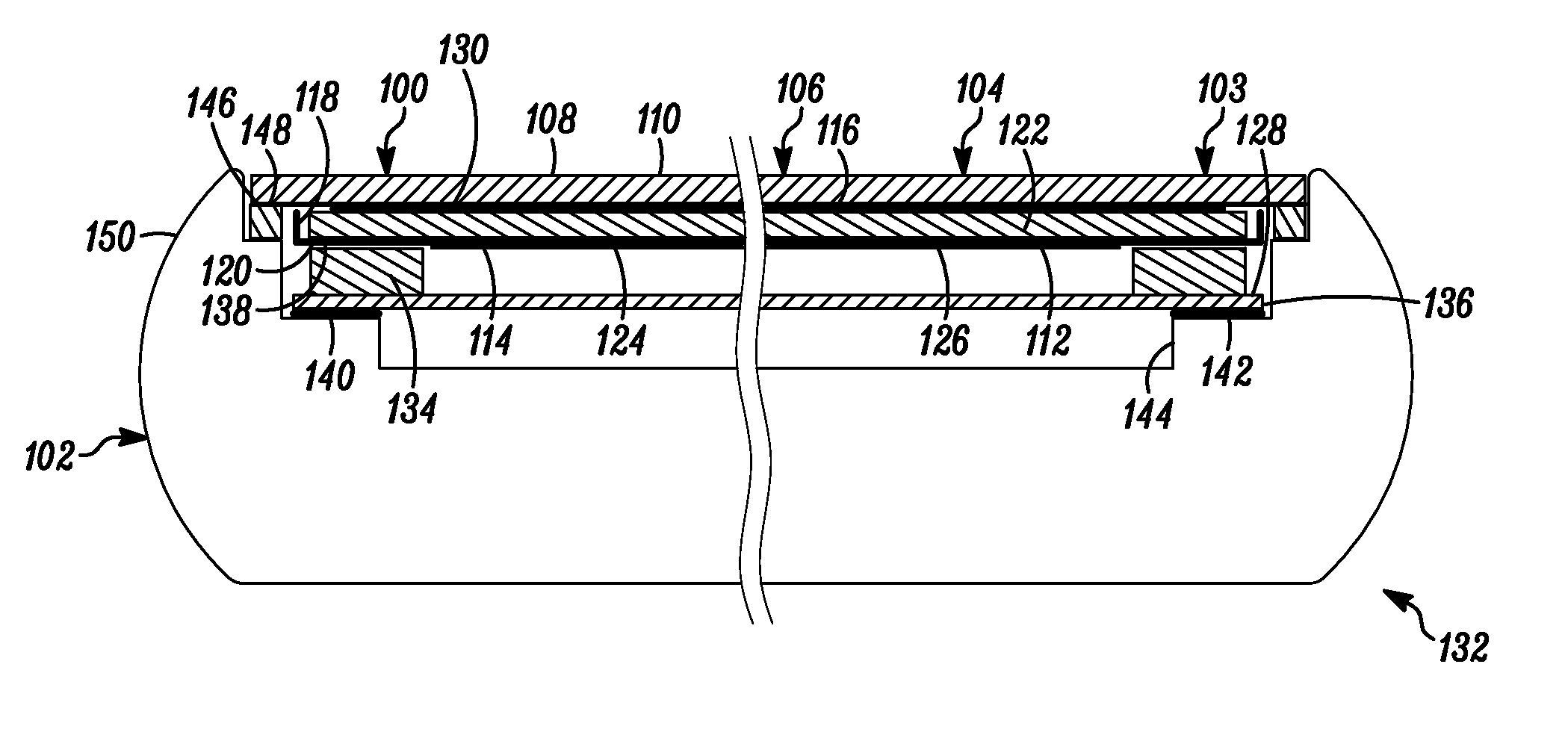 Display Structure with Direct Piezoelectric Actuation