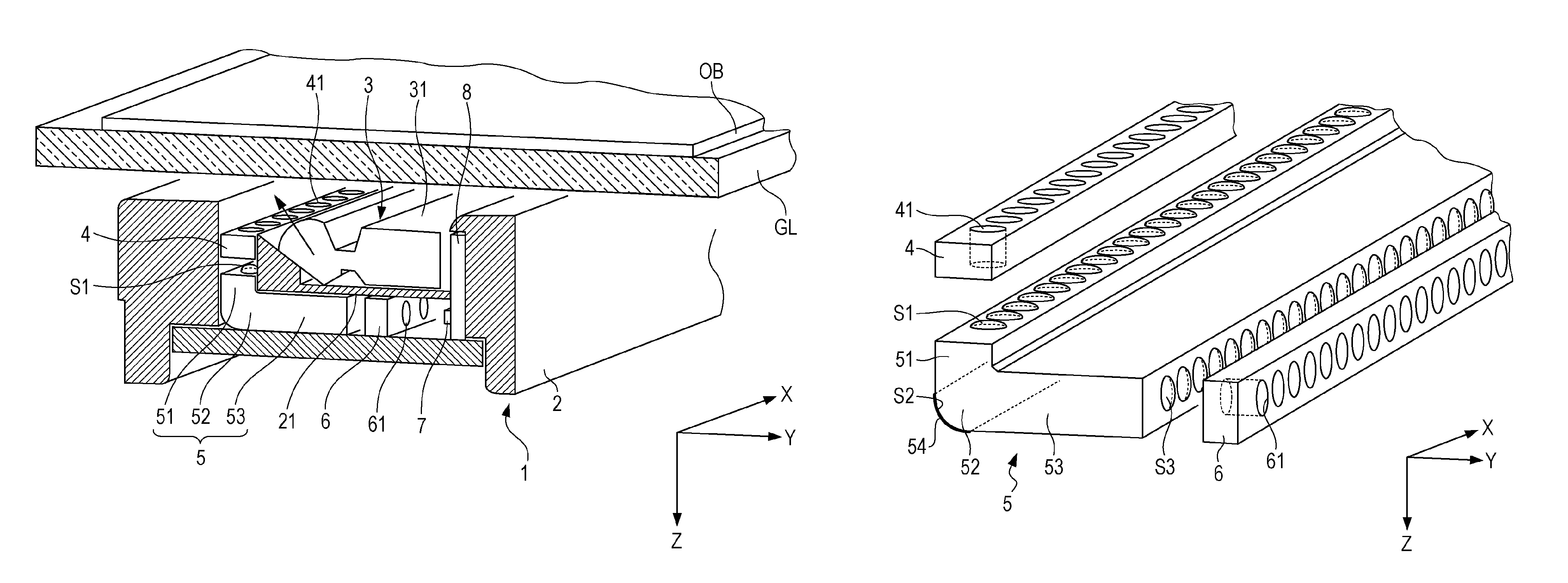 Image forming optical element, image forming optical array, and image reading device