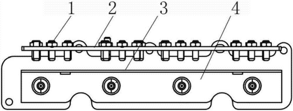 Method for monitoring package fastening state of microwave communication filter