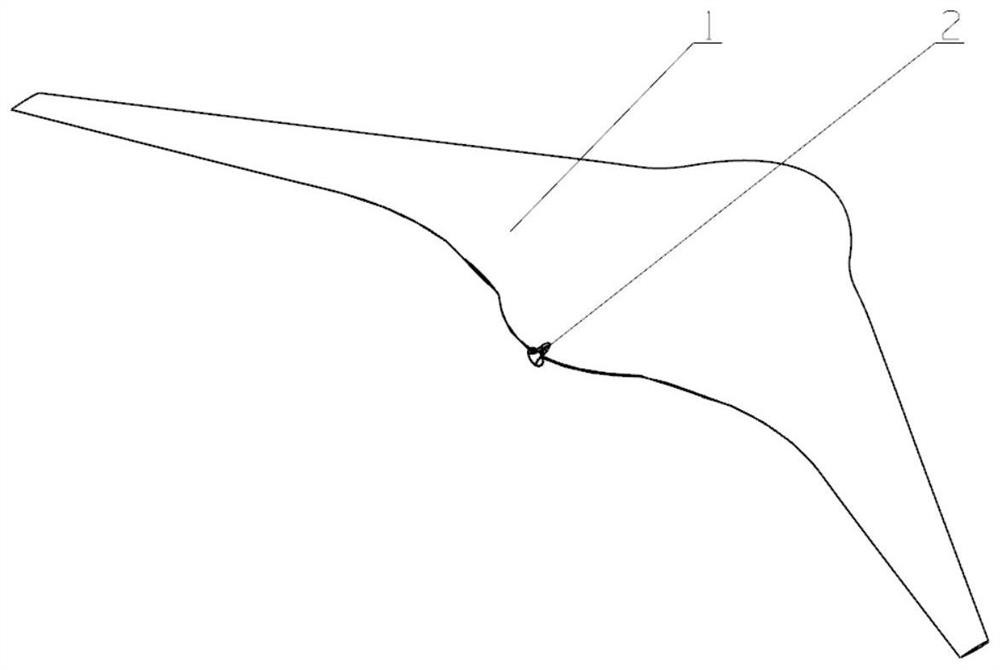 A push-launch AUV release device based on underwater glider