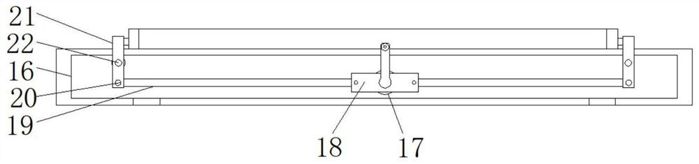 Edge sealing device with positioning structure for LED lamp machining