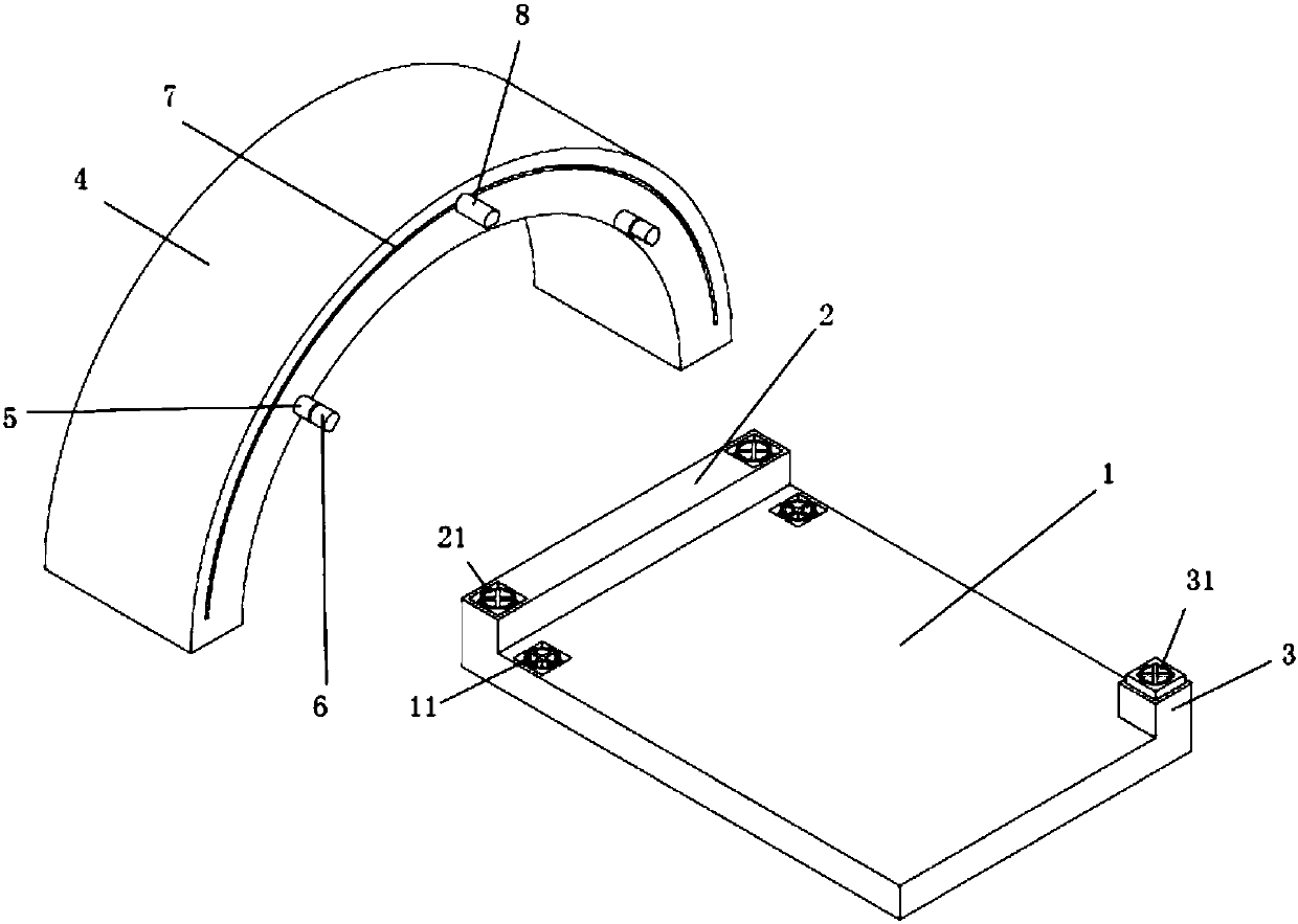 Virtual image positioning device and method