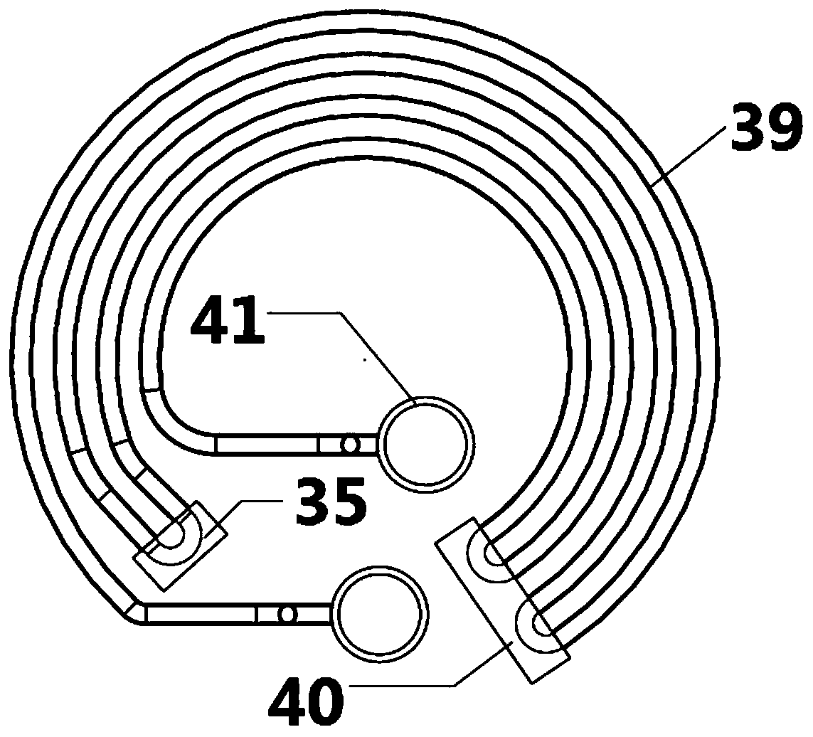 A pulsating heat exchanger and its deep well heat exchange system