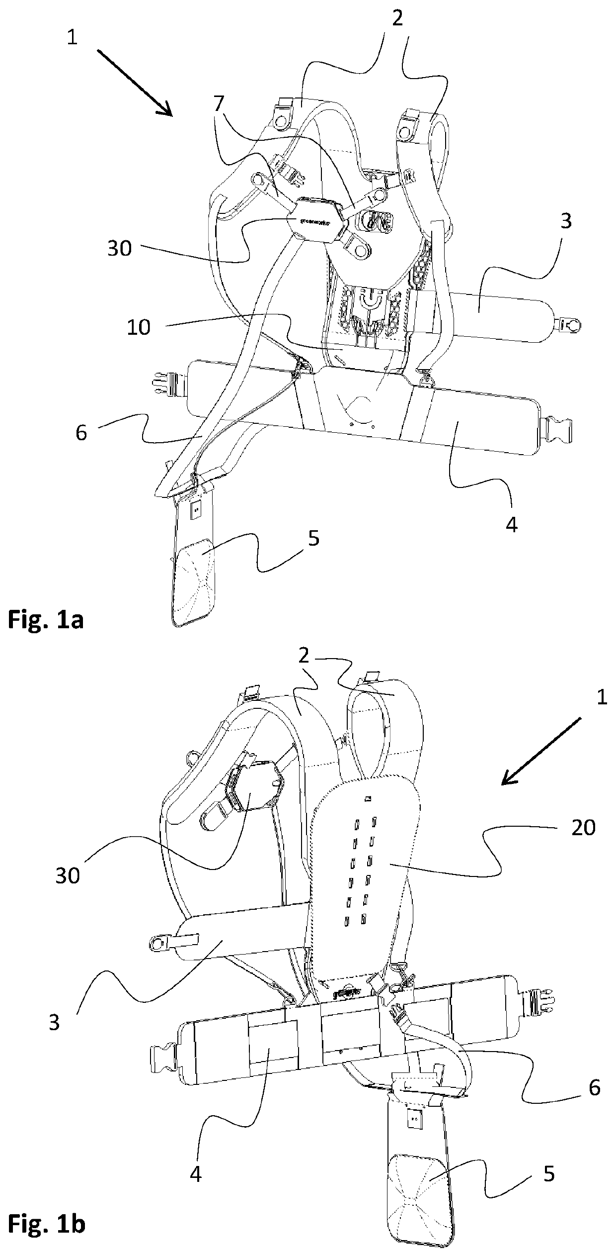 Chest buckle for a harness