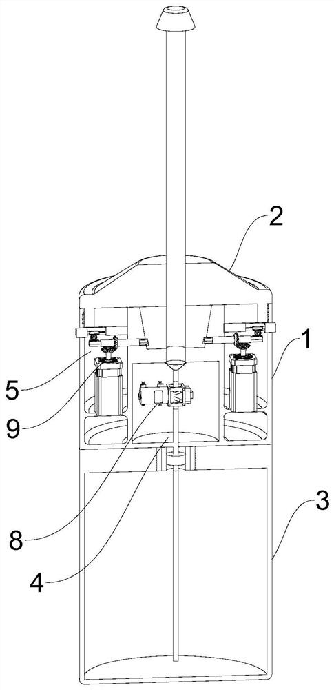 Medical flushing device for paralyzed patient nursing