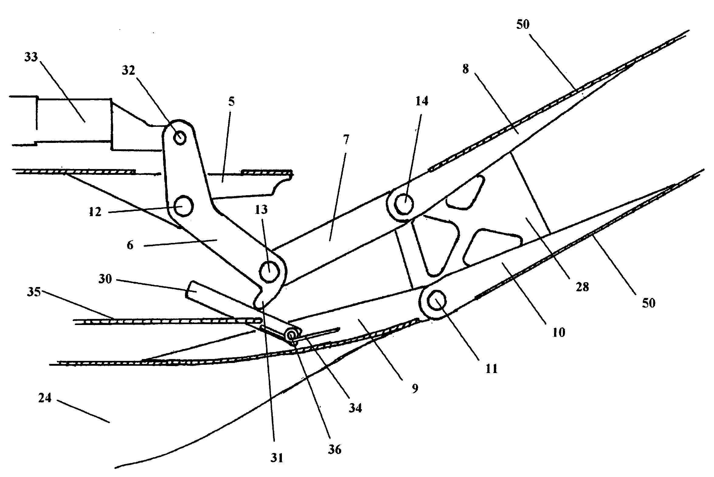 Folding Wing Root Mechanism