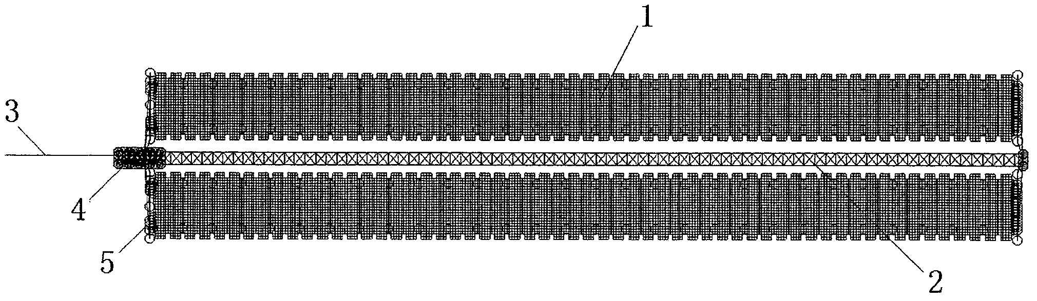 On-orbit dynamic load design method for flexible battery wing with pretensioning action mode