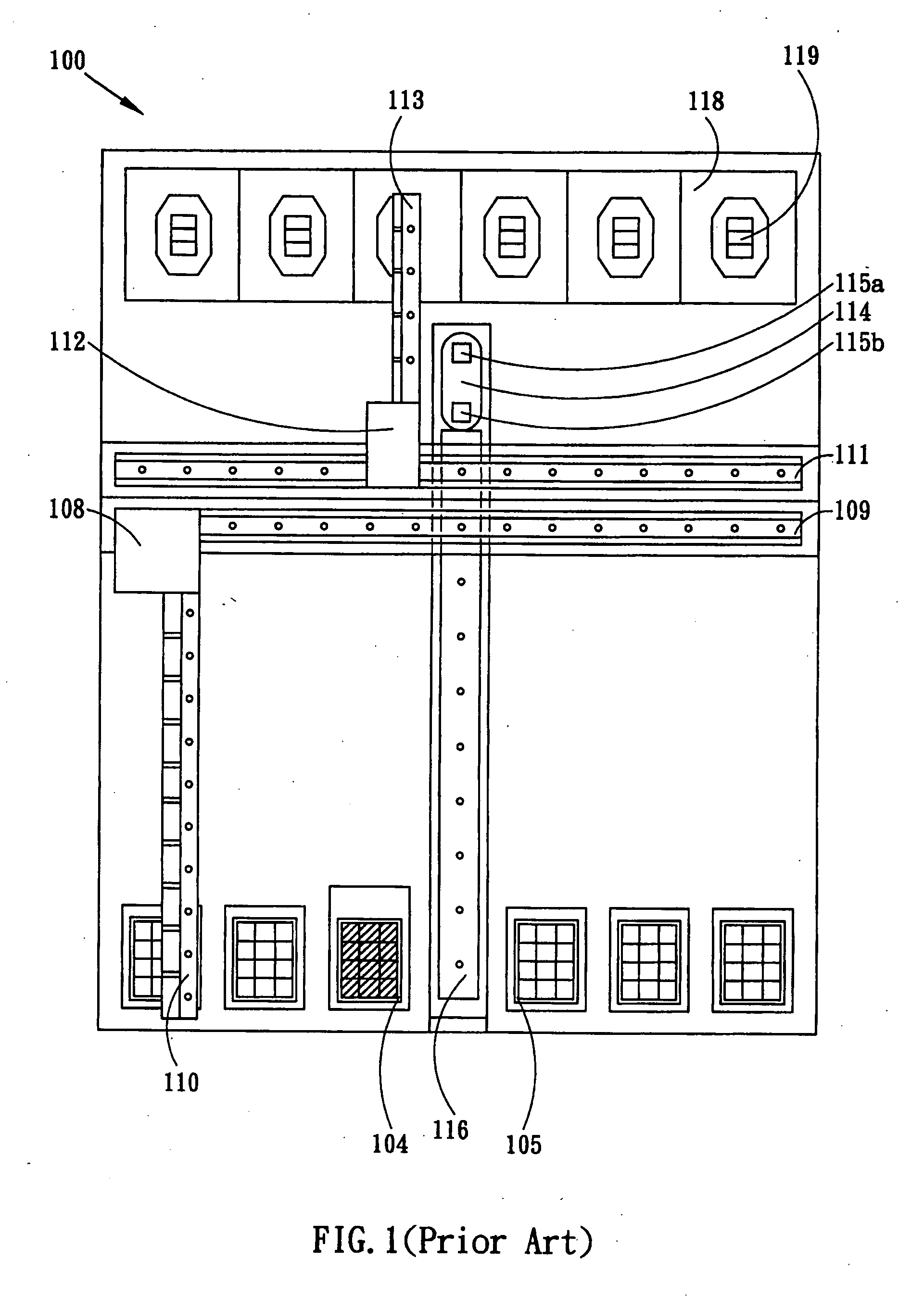 Electronic component testing apparatus and method for electronic component testing