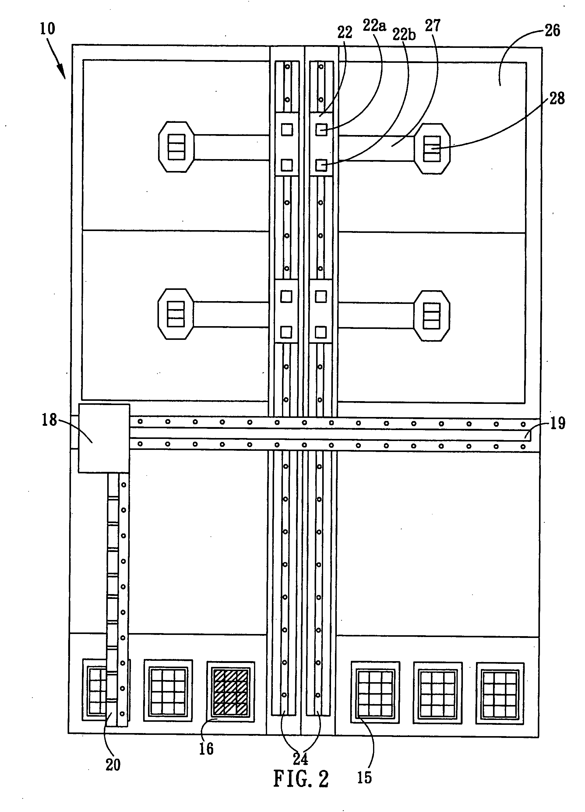 Electronic component testing apparatus and method for electronic component testing