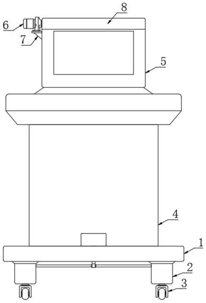 Ultrasonic image recording diagnostic apparatus