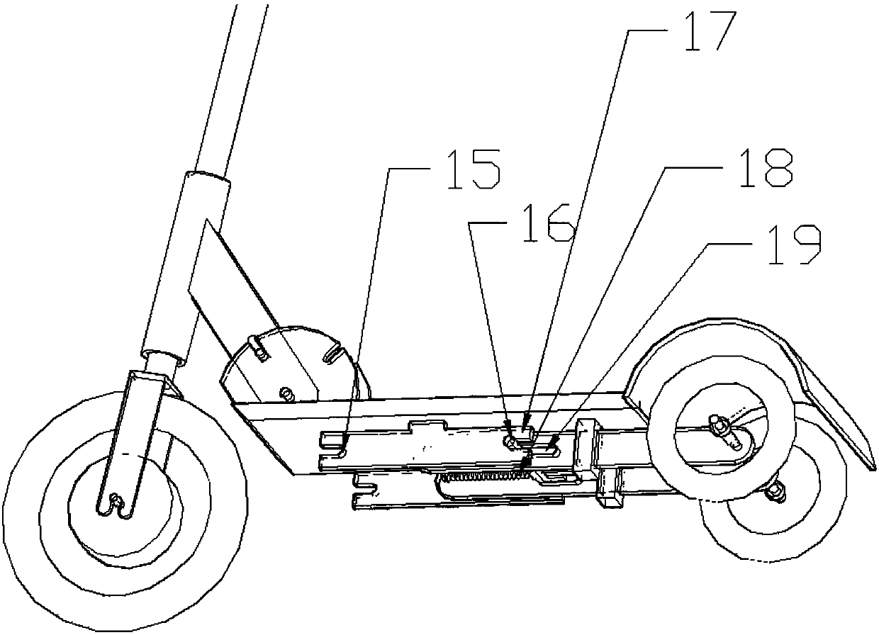 Portable and foldable scooter