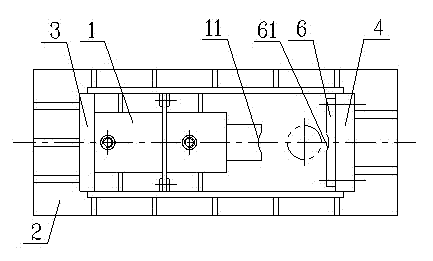 Device and method for straightening steel claw