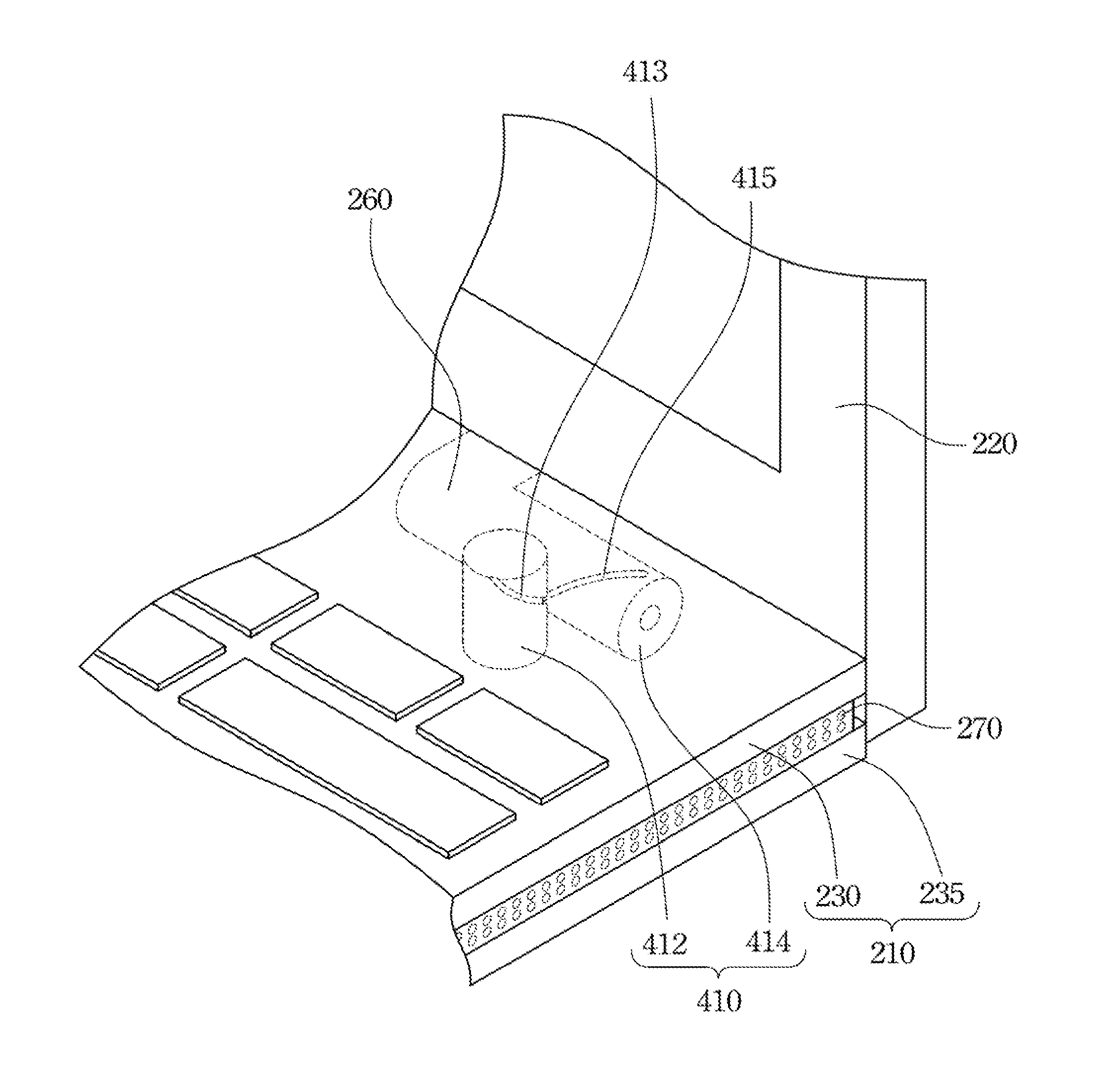 Electronic apparatus with improved heat dissipation