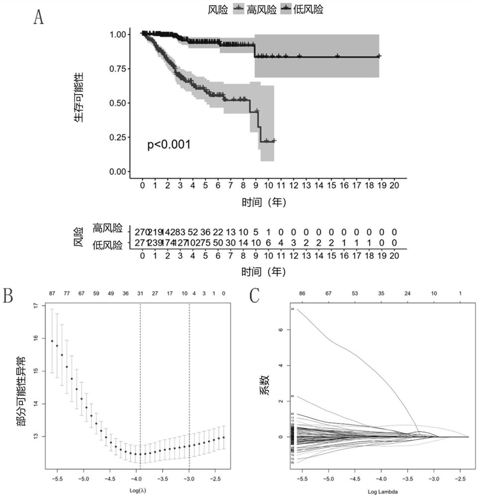 Prognosis model of lipid metabolism related endometrial cancer and construction method