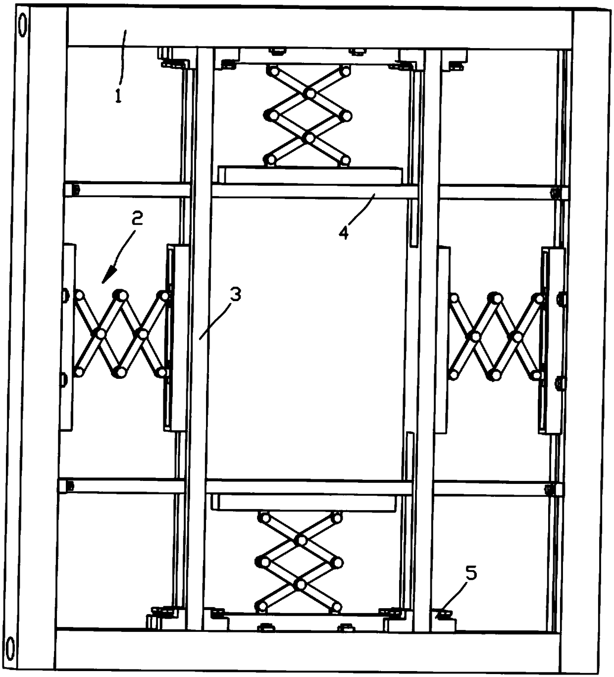 Connecting structure of preserved wall face of assembled building window and window of wall face