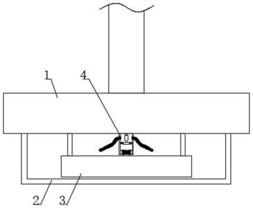 A LED four-color light lamp based on white light compensation technology