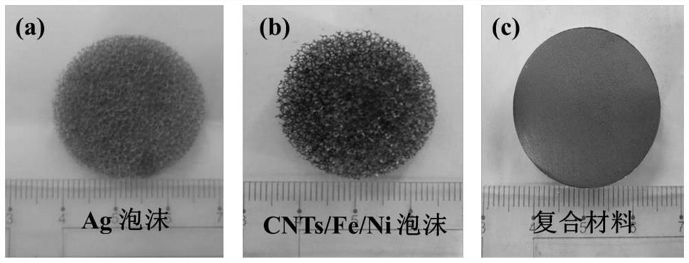 A kind of preparation method and product of copper alloy composite material for electronic packaging