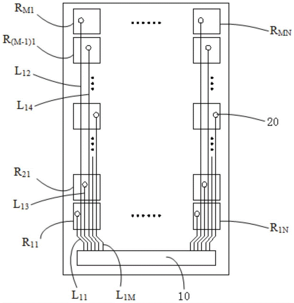 Self-capacitive touch screen structure, embedded touch screen and liquid crystal display