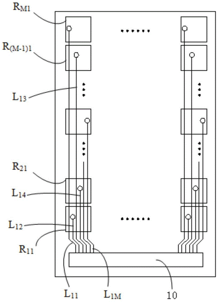 Self-capacitive touch screen structure, embedded touch screen and liquid crystal display