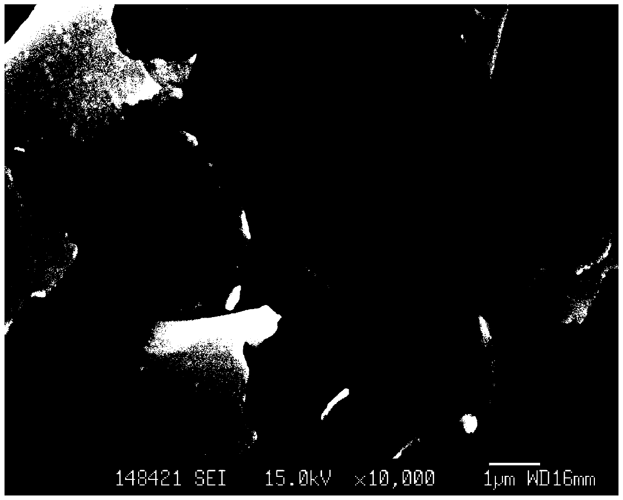 Low-temperature curing conductive silver paste with high conductivity and low silver content and preparation method thereof