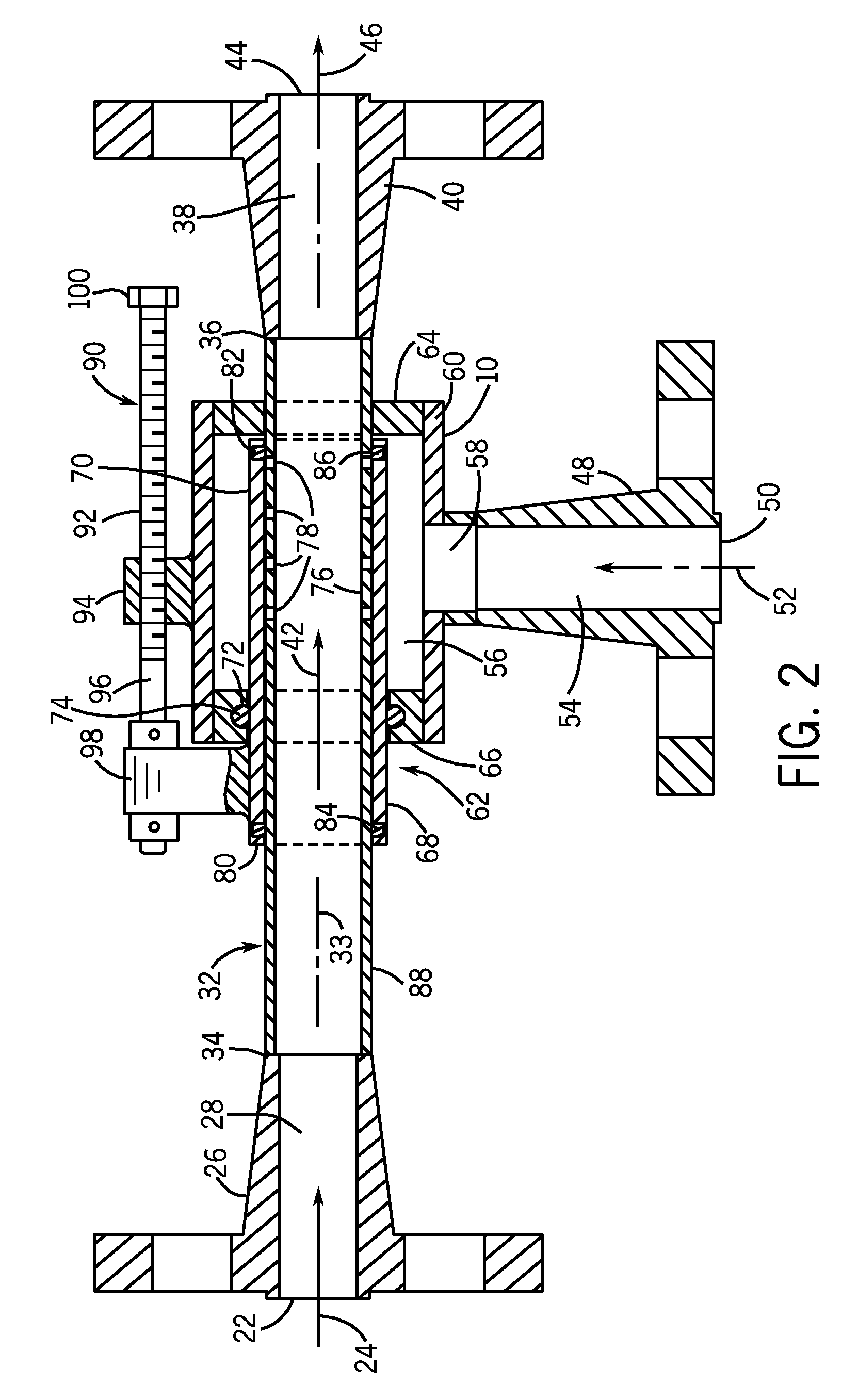 Radial flow steam injection heater