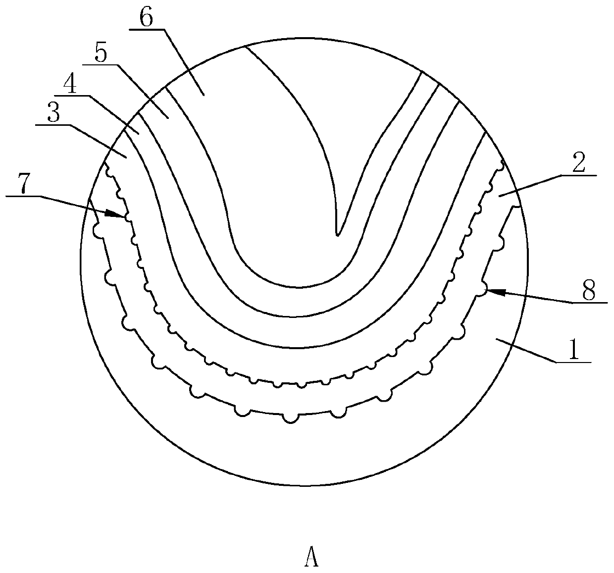 Zirconia all-ceramic crown and manufacturing method thereof