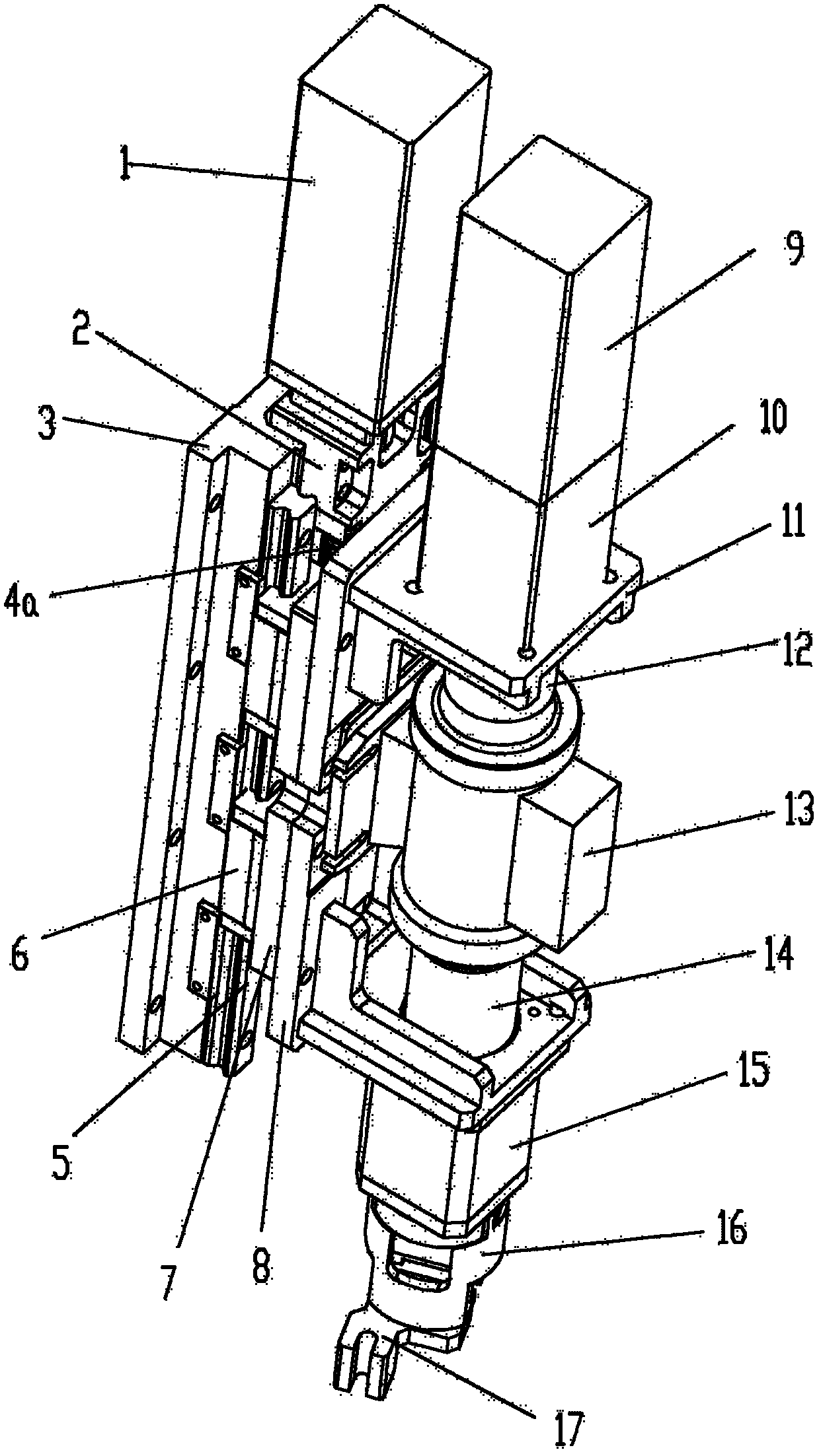 On-line loading test stand shift mechanism of manual transmission