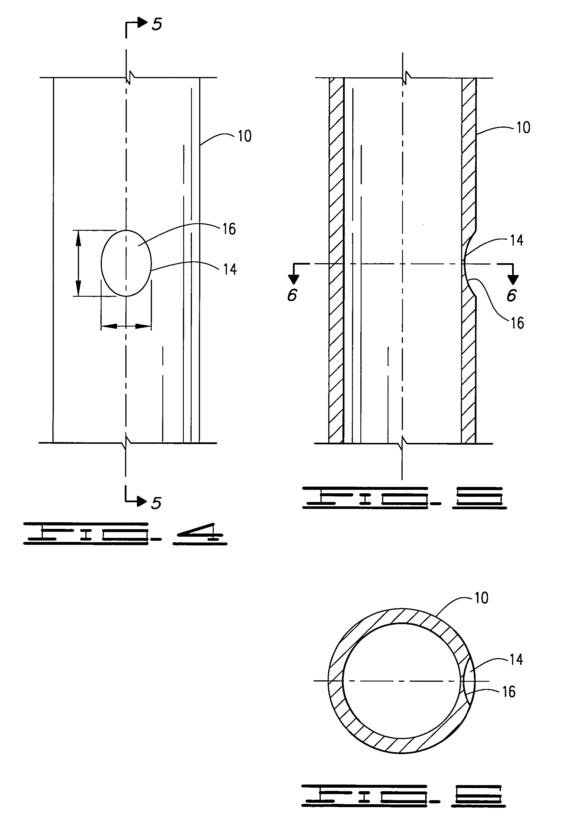 Minimal resistance scallop for a well perforating device