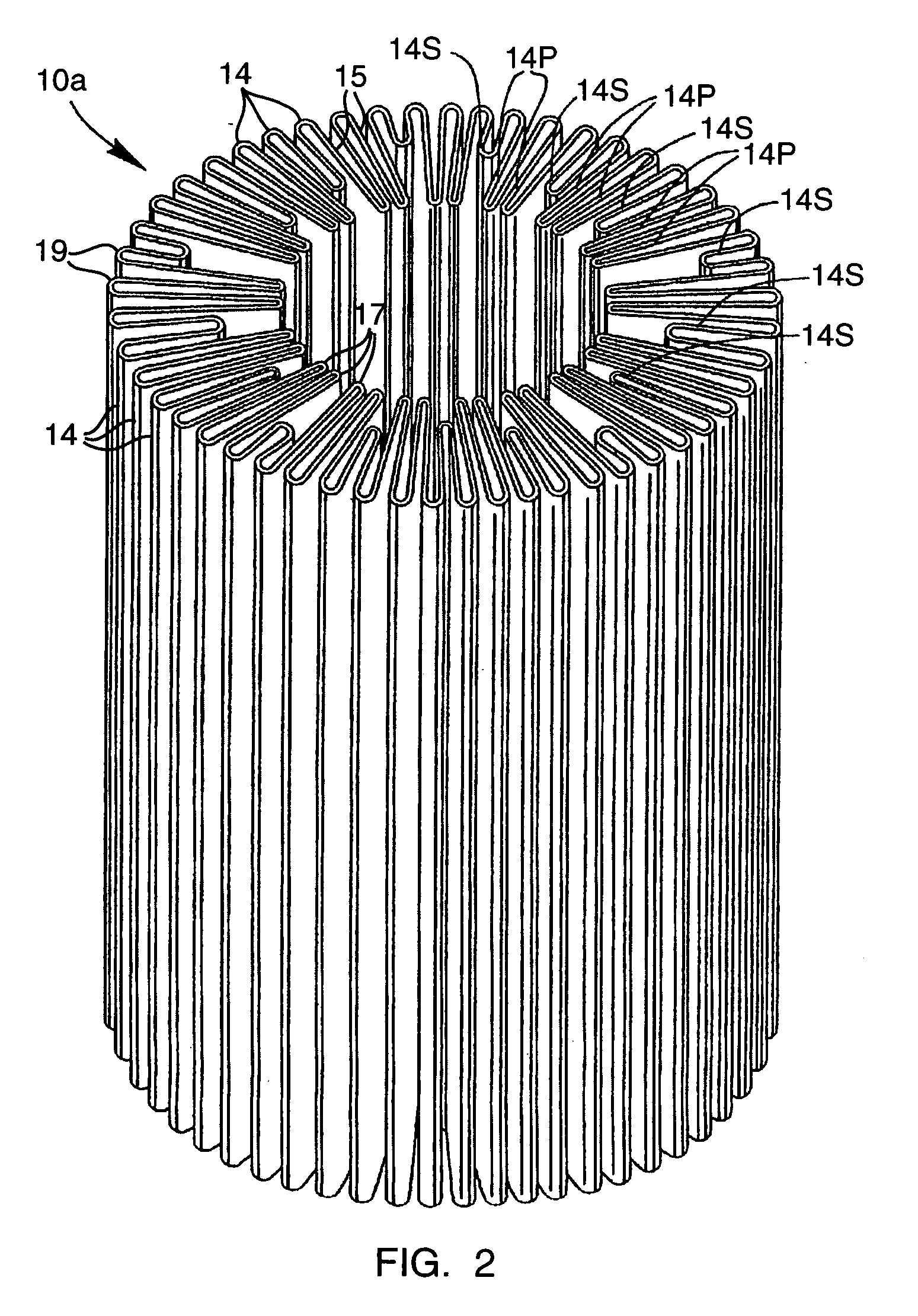 Pleated multi-layer filter media and cartridge