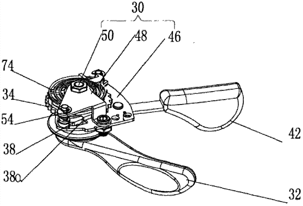 A bicycle shifter