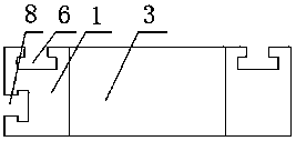 Lineation ruler for English teaching