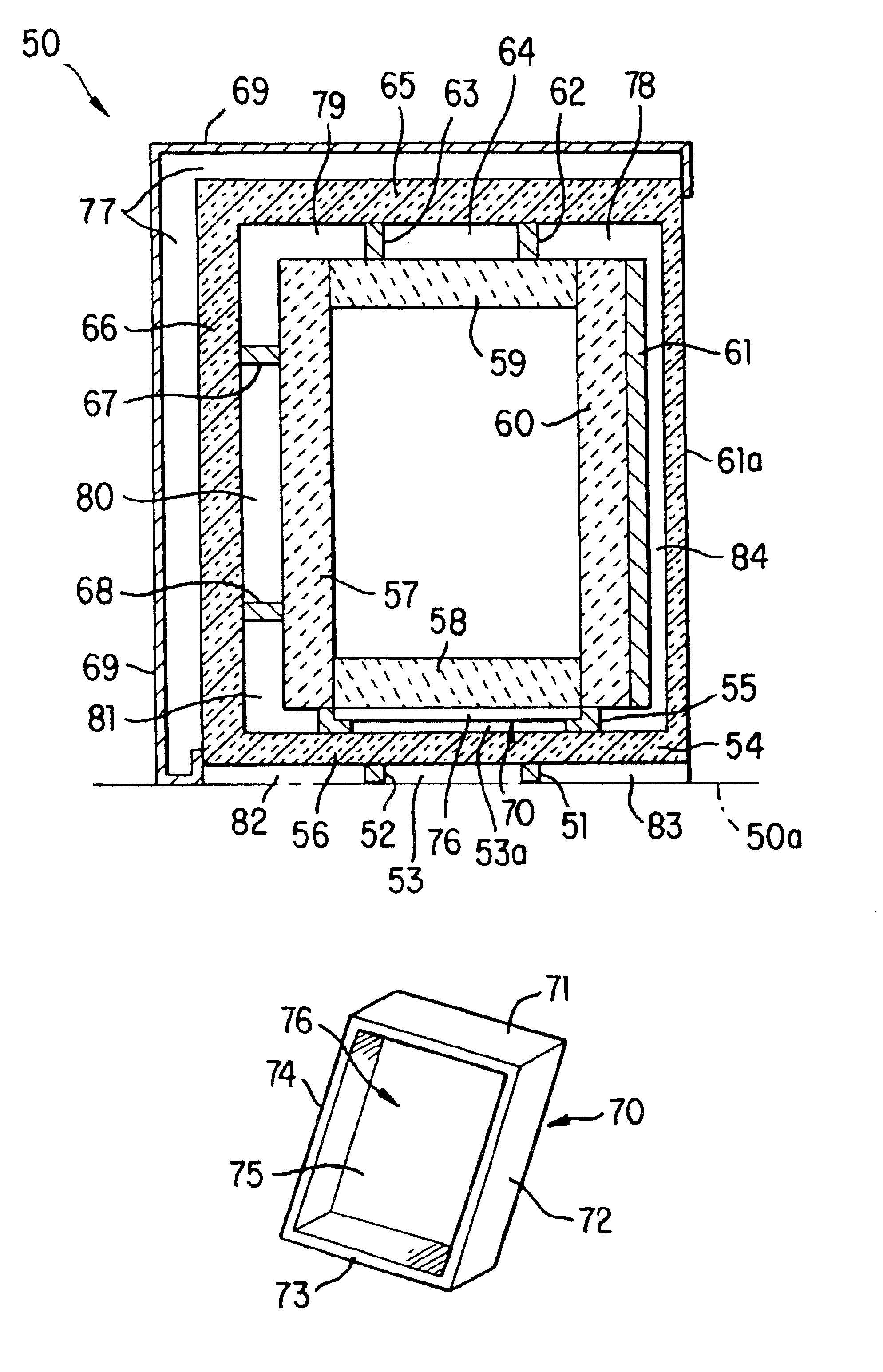 Electrical energy conserving kiln method and apparatus