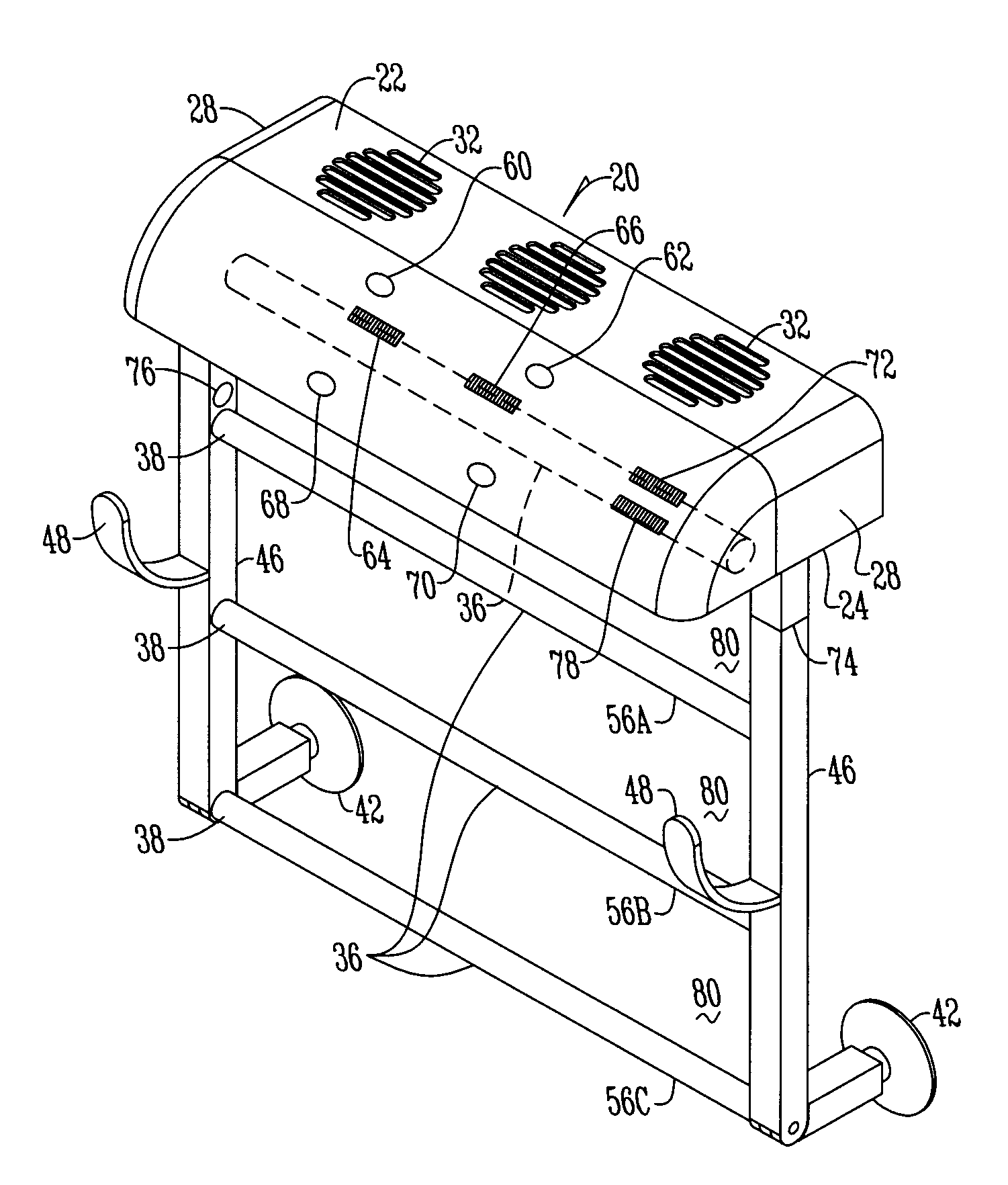 Holding assembly and method of use