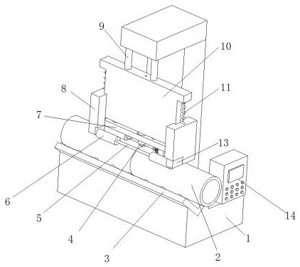 Welding device for high-precision pipe fitting machining