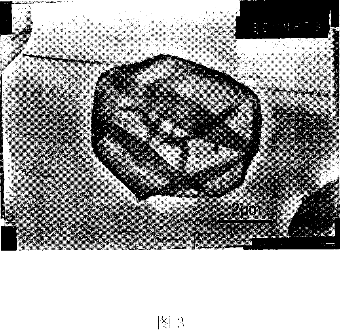 Method for preparing microcapsule by using doping porous calcium carbonate mould plates