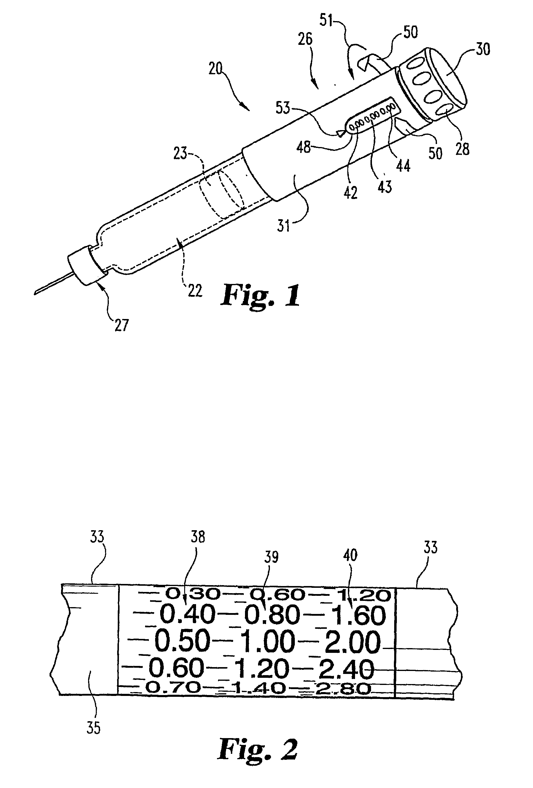 Dose Indicating Assembly of a Pharmaceutical Injection Device