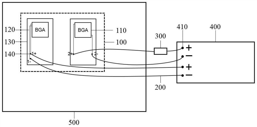 Method for detecting reliability of board-level BGA (Ball Grid Array) package under fire smoke