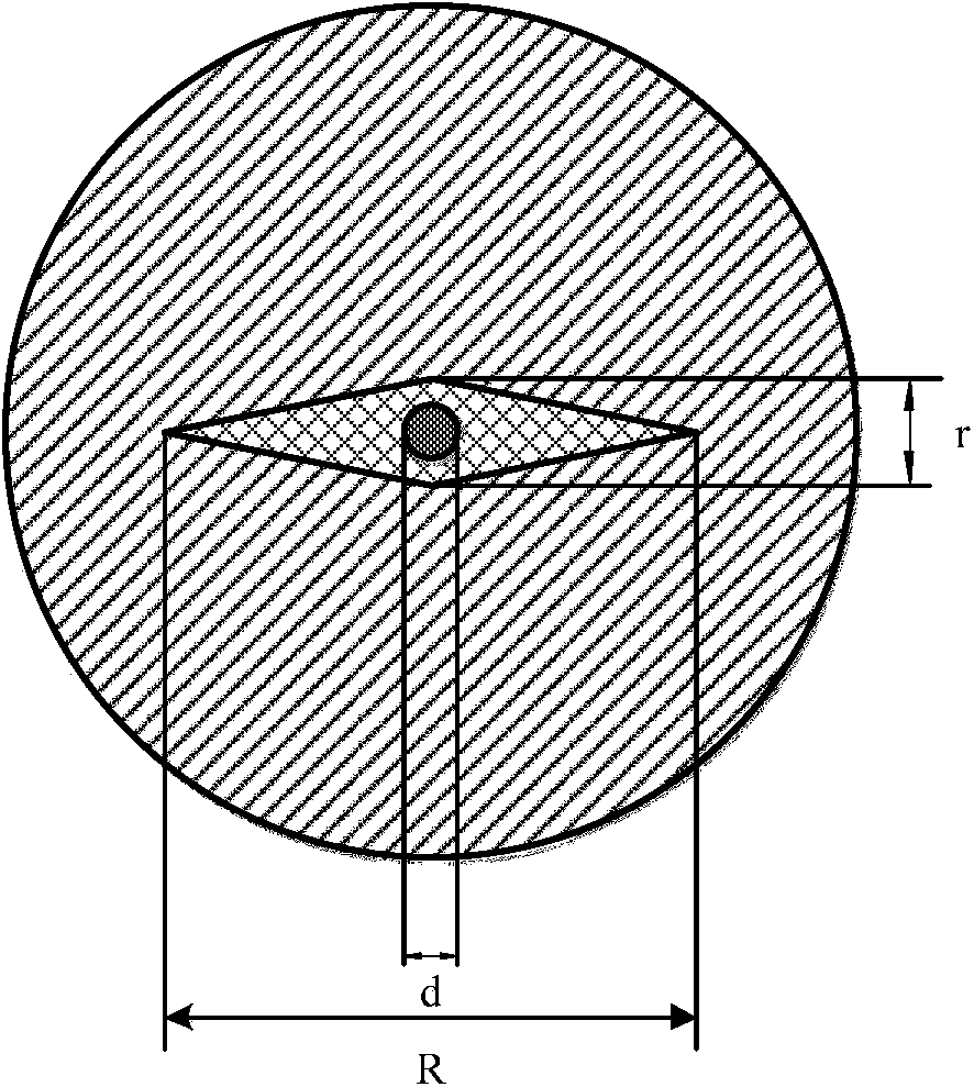 A rhomboid-clad polarization-maintaining optical fiber and its manufacturing method