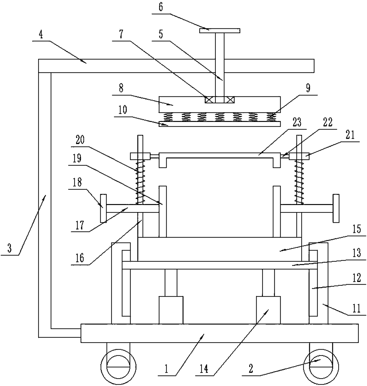 Special conveying device for electromechanical manufacturing