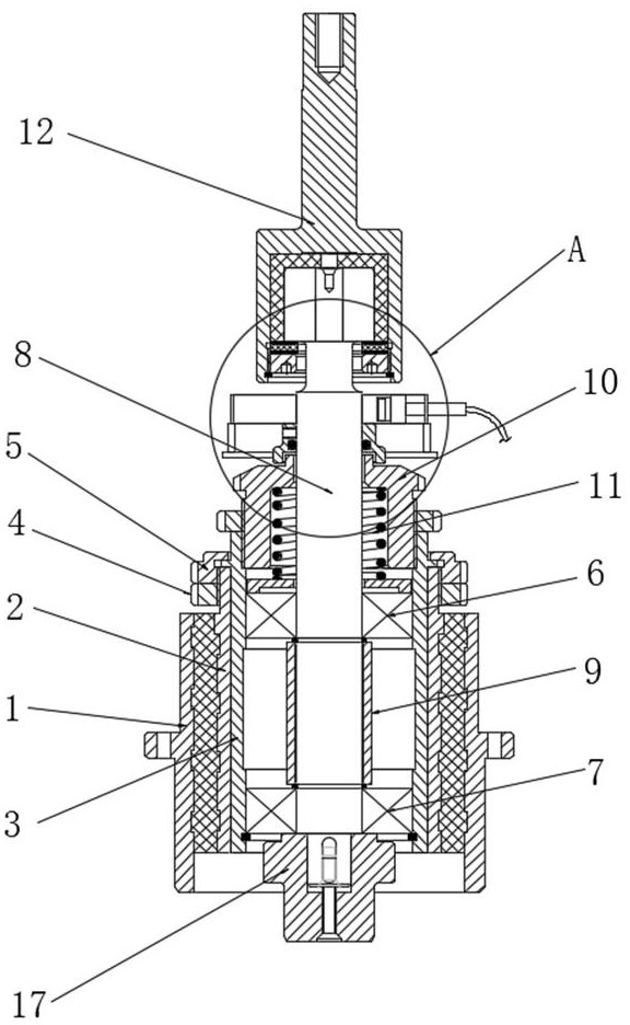 Flexible driving structure of ultra-large-capacity centrifugal machine