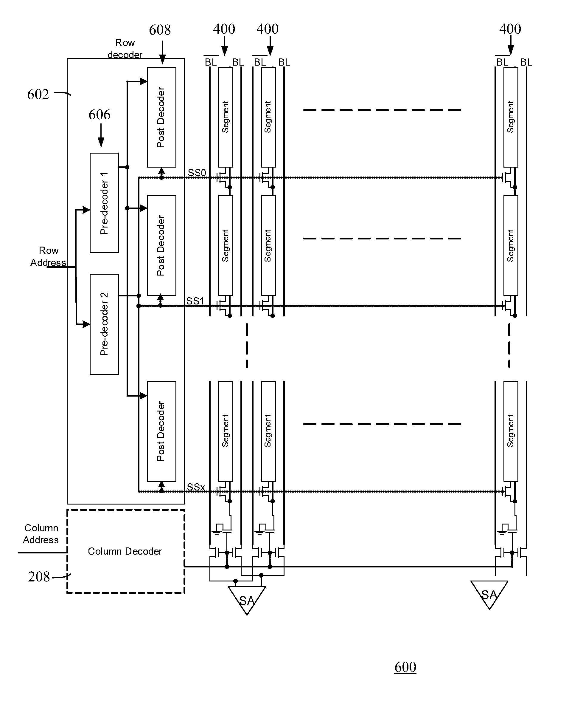 Segmented Column Virtual Ground Scheme In A Static Random Access Memory (SRAM) Circuit