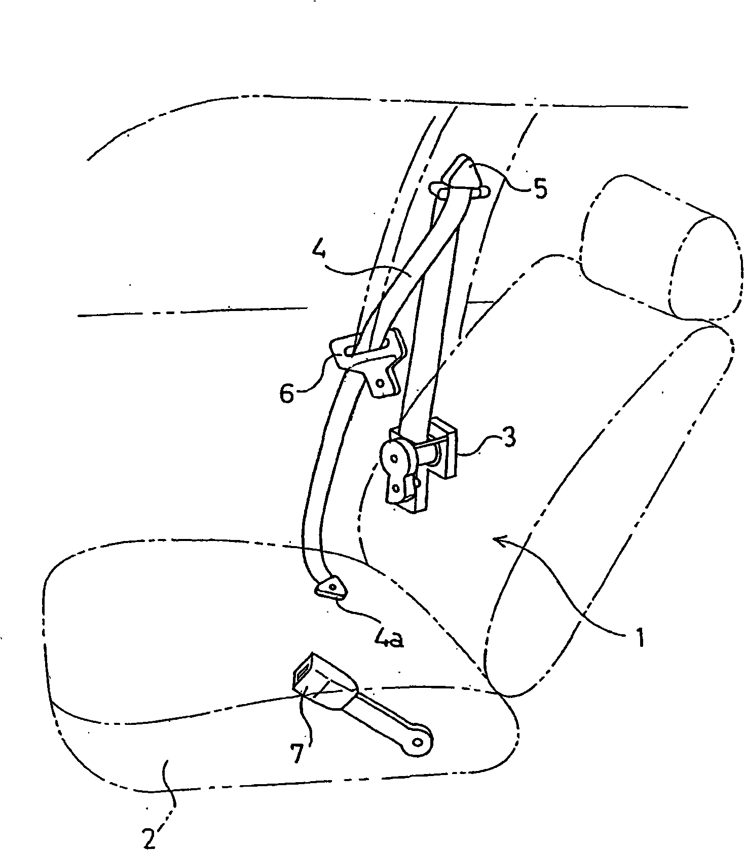 Seat belt retractor and seat belt apparatus having the same