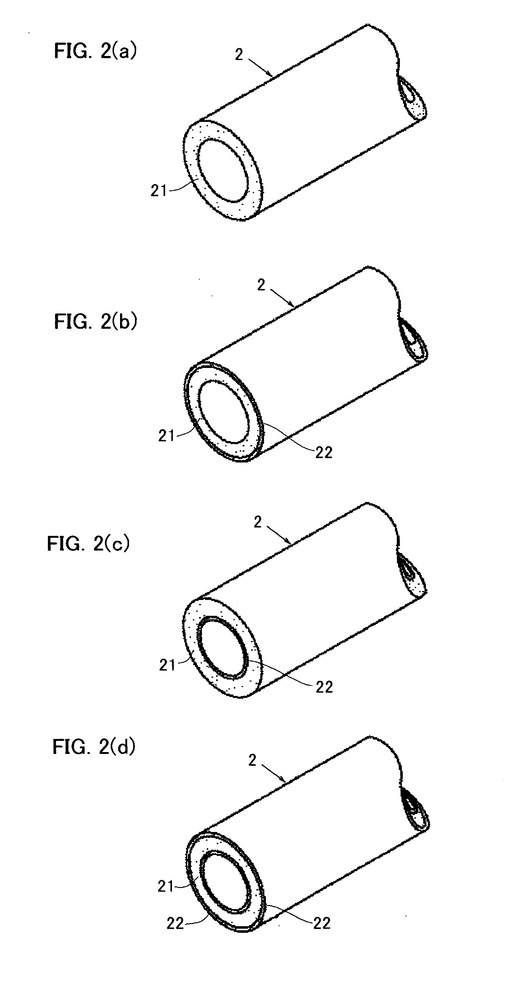 Hollow foam molding and production method therefor