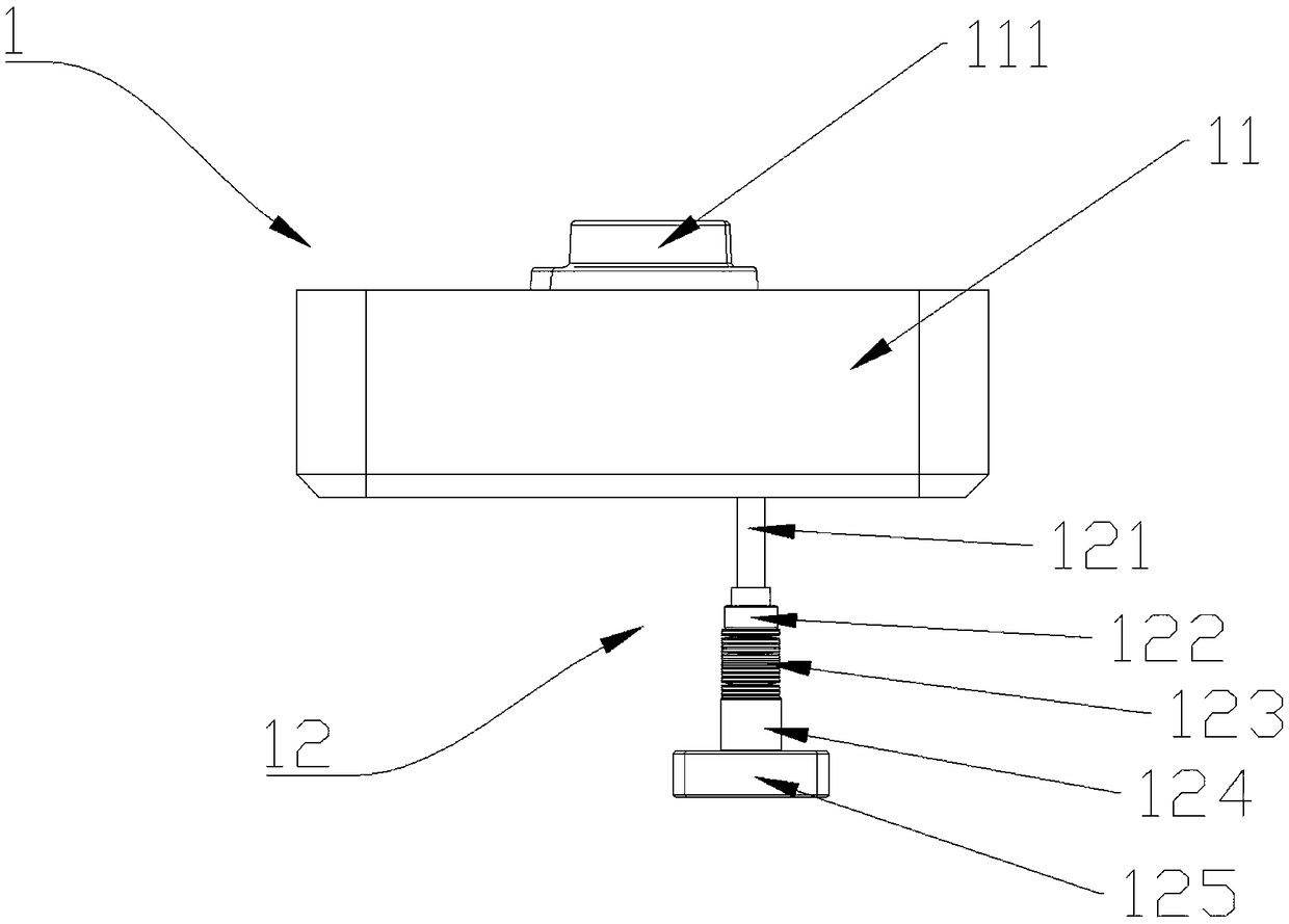 One-way ejection structure