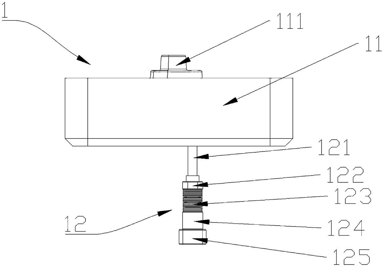 One-way ejection structure