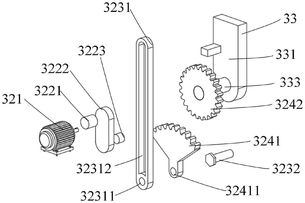 Rapid guniting protection device for urban traffic tunnel engineering and a use method