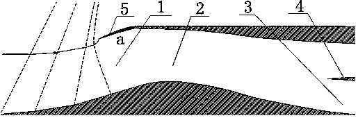 A supersonic aircraft inlet with adjustable throat area and its adjustment method