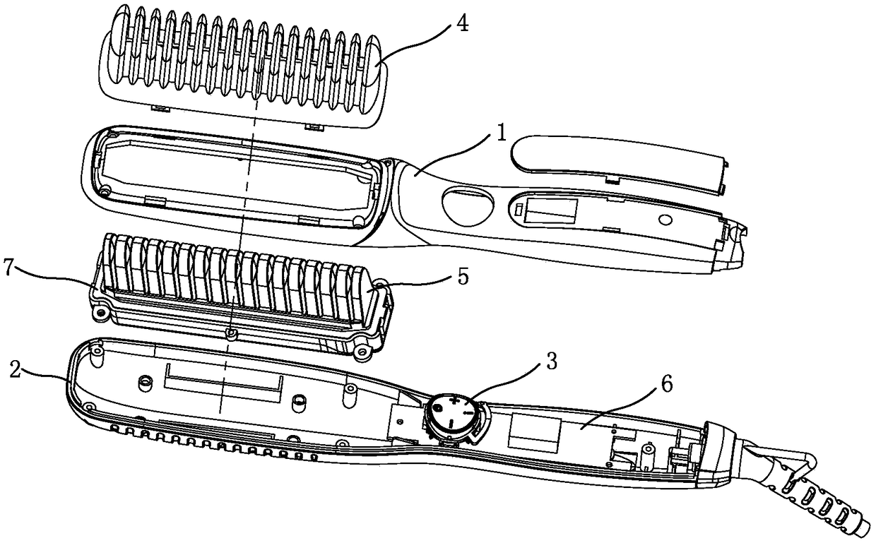 Electric-heating comb