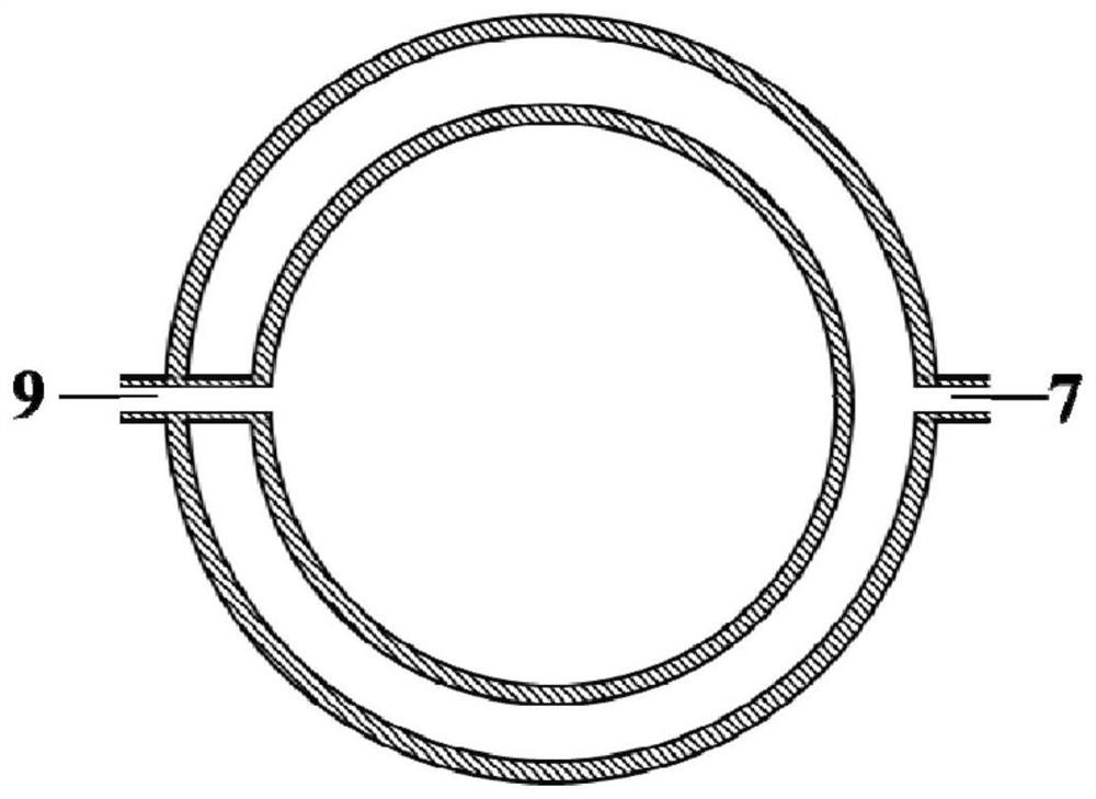 A non-melting treatment device and method for highly active refractory metal polymer fibers