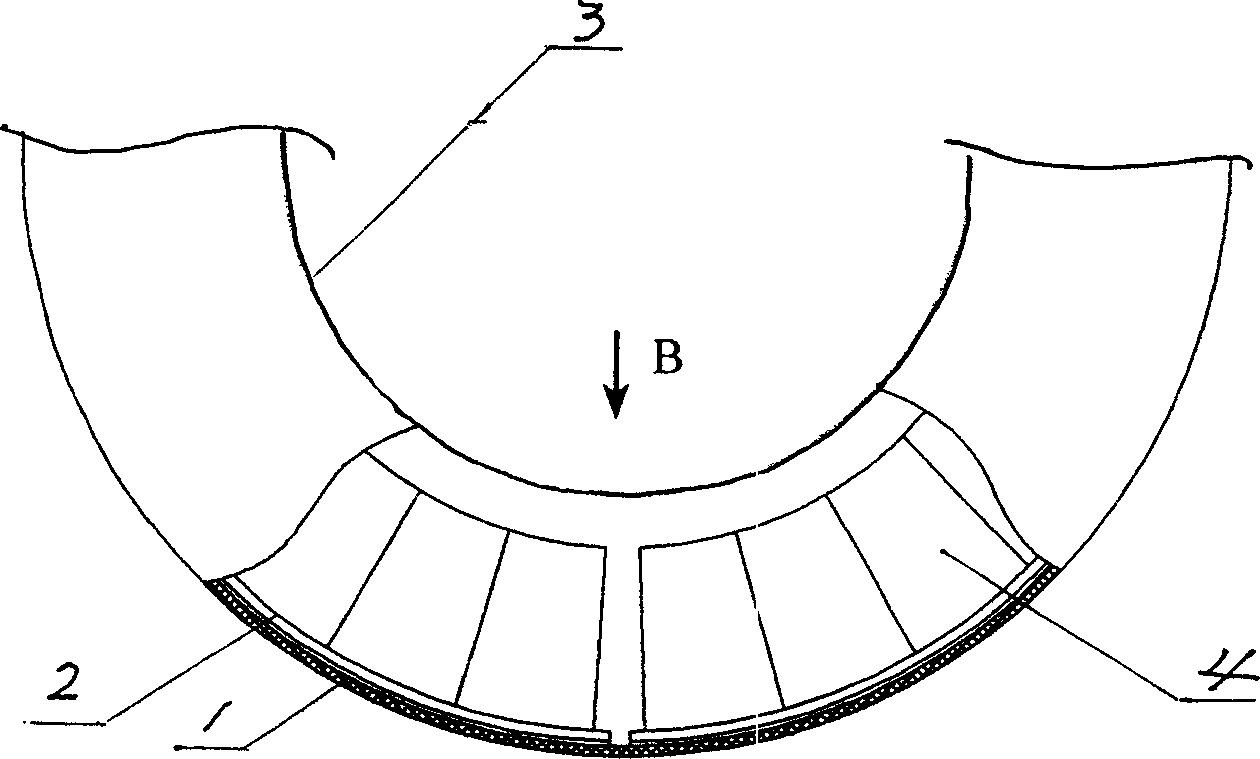 Explosion-proof tyre